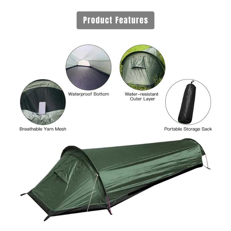 Lightweight Solo Camping Tent for Backpacking