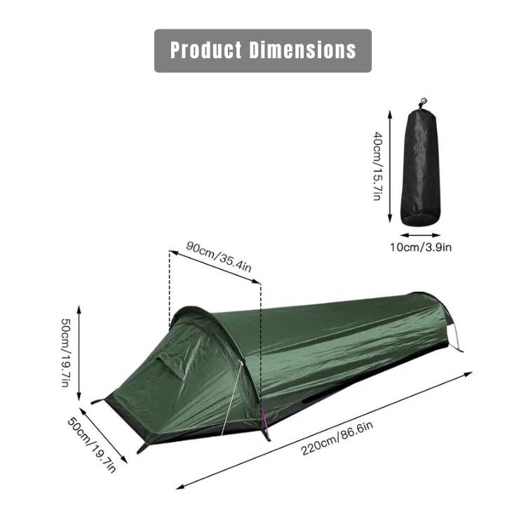 Lightweight Solo Camping Tent for Backpacking