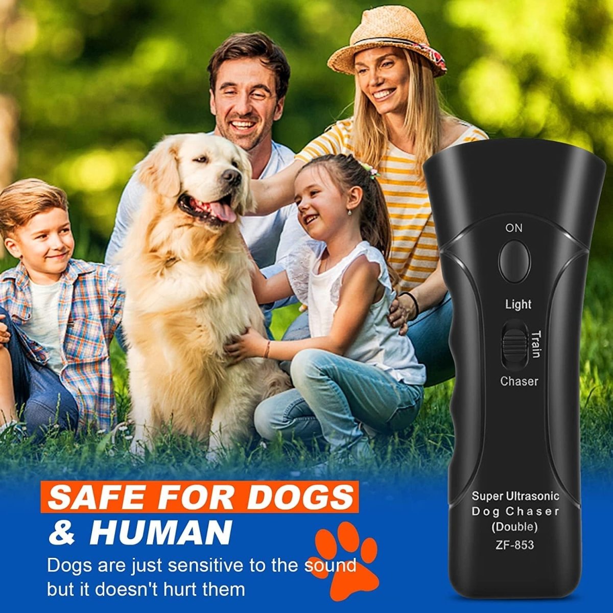 Indoor Ultrasonic Bark Control Device for Dogs