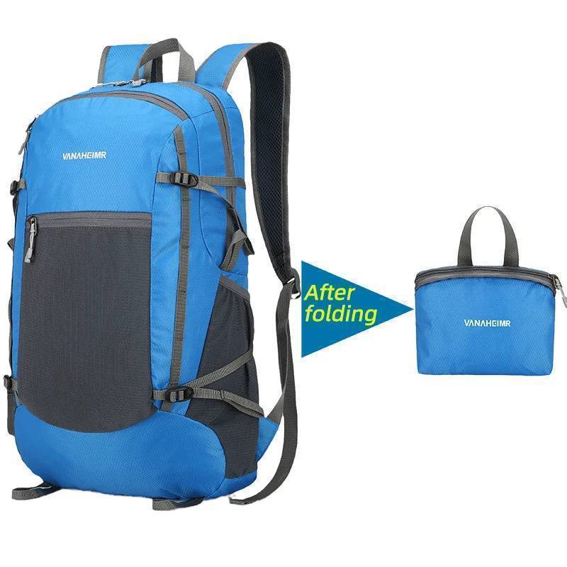 Lightweight 18L Collapsible Backpack for Outdoor Activities and Travel