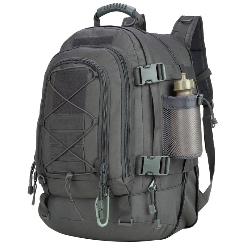 Expandable 60L Tactical Backpack for Outdoor Adventures