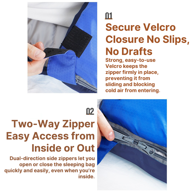 Comfortable Egg-Shaped Sleeping Bag for Restful Sleep