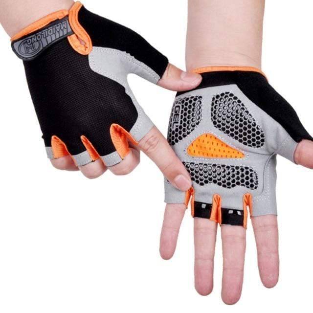 Cycling Gloves Without Fingers Featuring Improved Grip