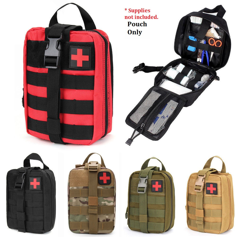 Medical Pouch for First Aid and Trauma with Rip Away MOLLE System
