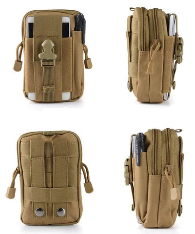 Military Utility Bag - EDC Belt Pouch with MOLLE System