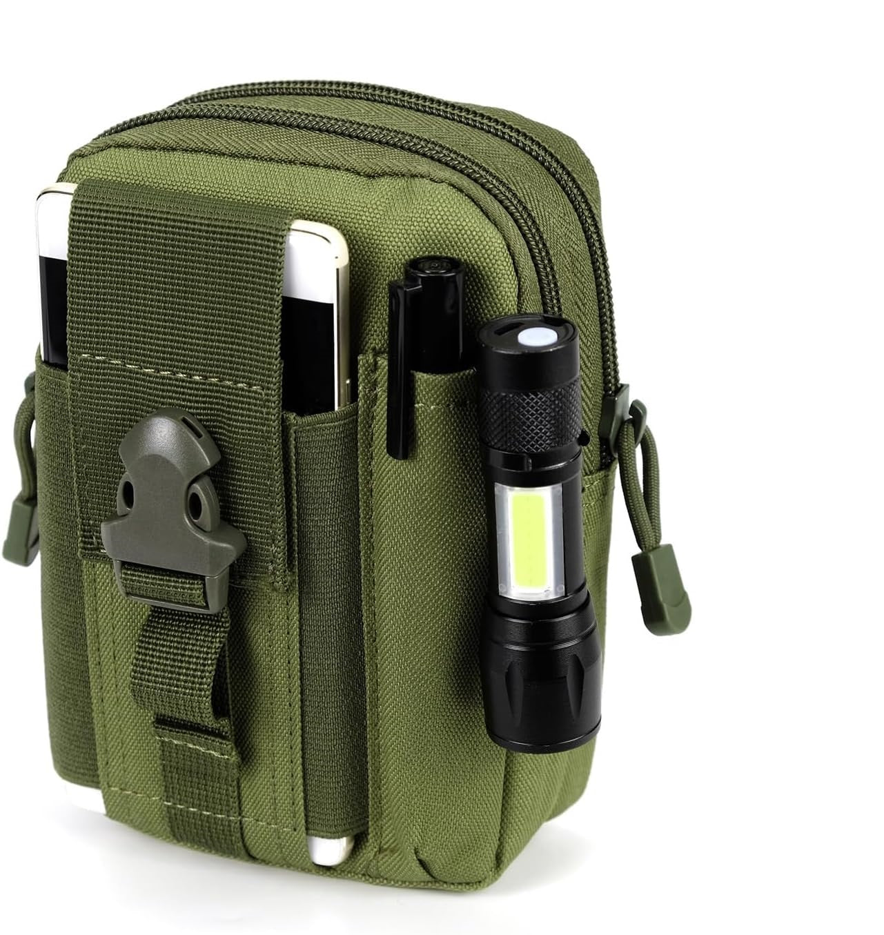 Military Utility Bag - EDC Belt Pouch with MOLLE System