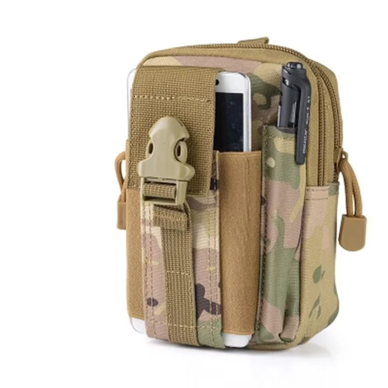 Military Utility Bag - EDC Belt Pouch with MOLLE System