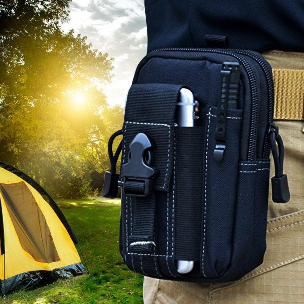 Military Utility Bag - EDC Belt Pouch with MOLLE System