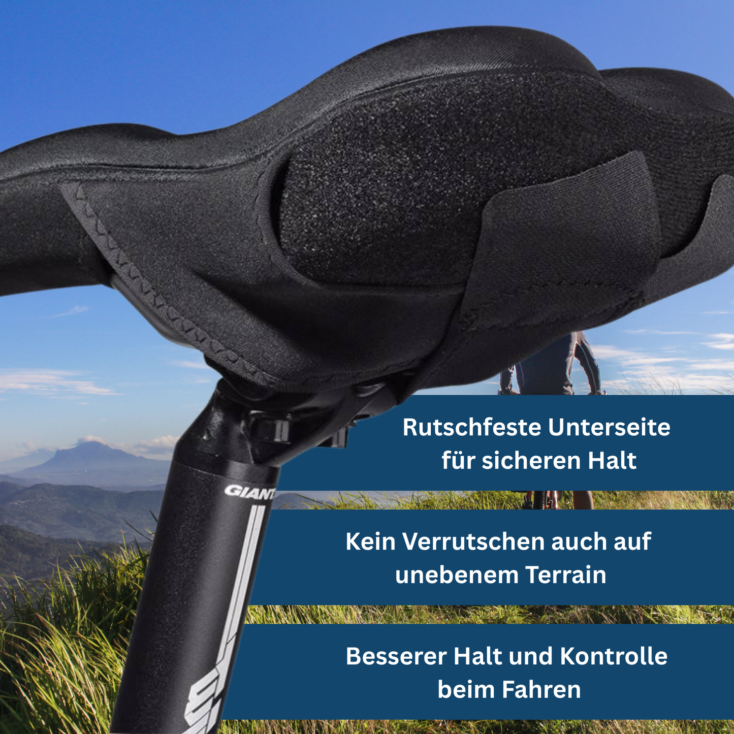 Comfortable Bicycle Seat Cushion for Ergonomic Support