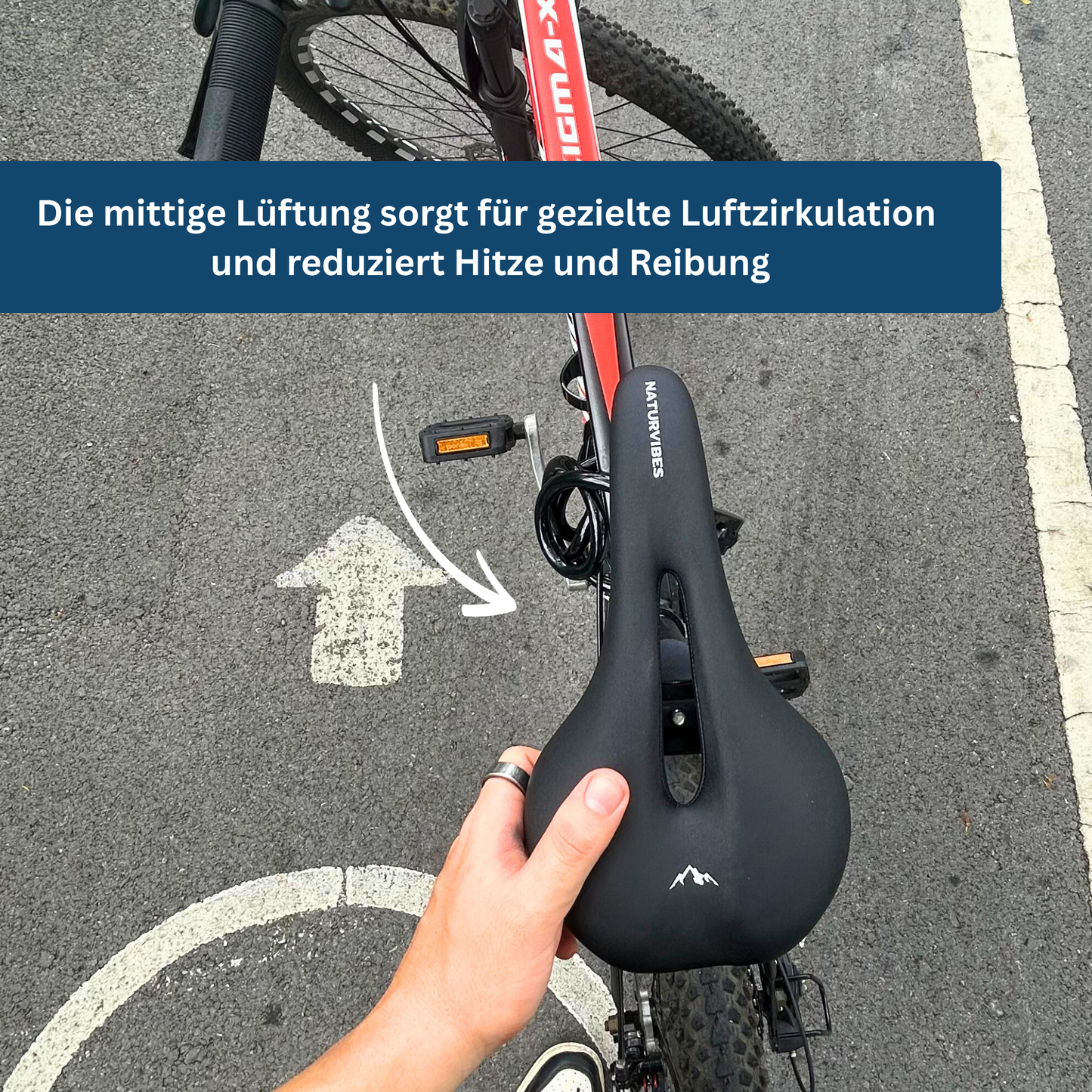Comfortable Bicycle Saddle for Enhanced Riding Experience