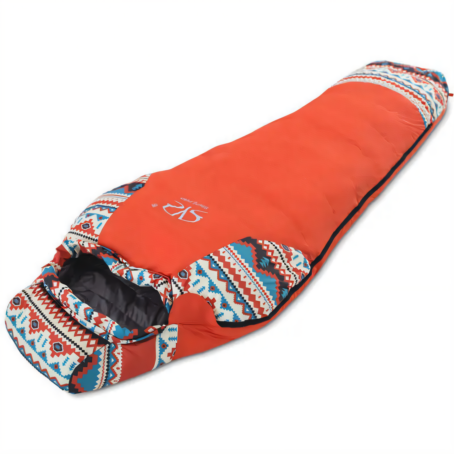 Down Sleeping Bag in Ethnic Design