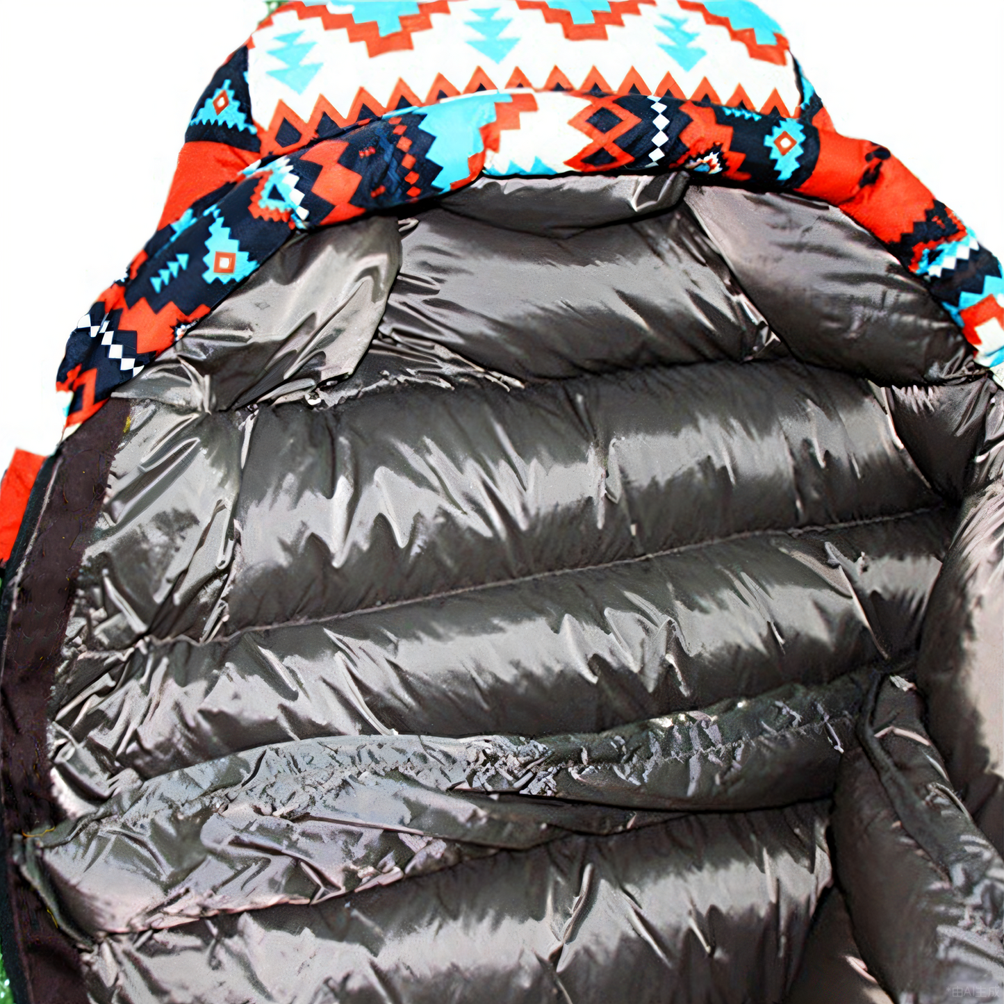 Down Sleeping Bag in Ethnic Design