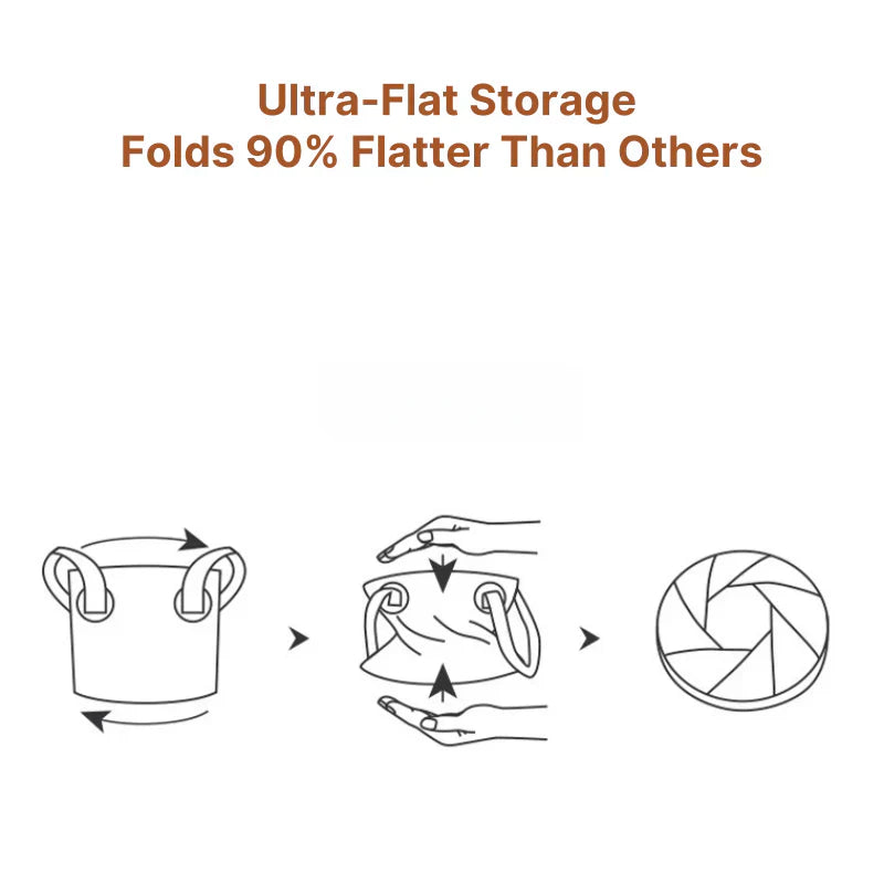 Collapsible Water Bucket for Outdoor Activities