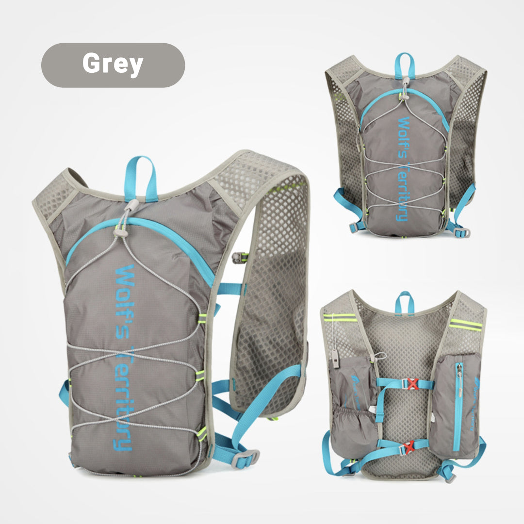 Lightweight Cycling and Hiking Backpack with Breathable Fabric