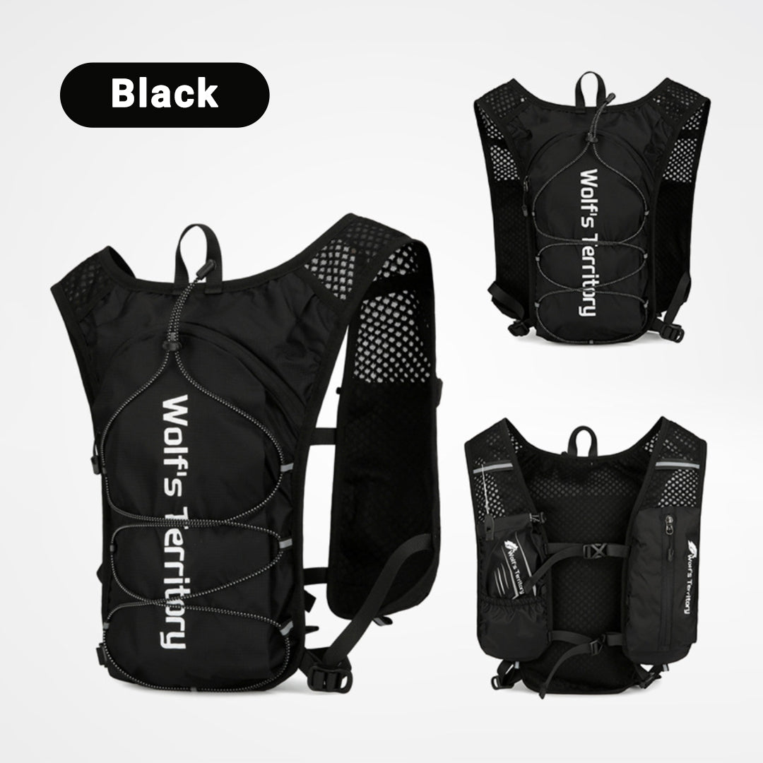 Lightweight Cycling and Hiking Backpack with Breathable Fabric