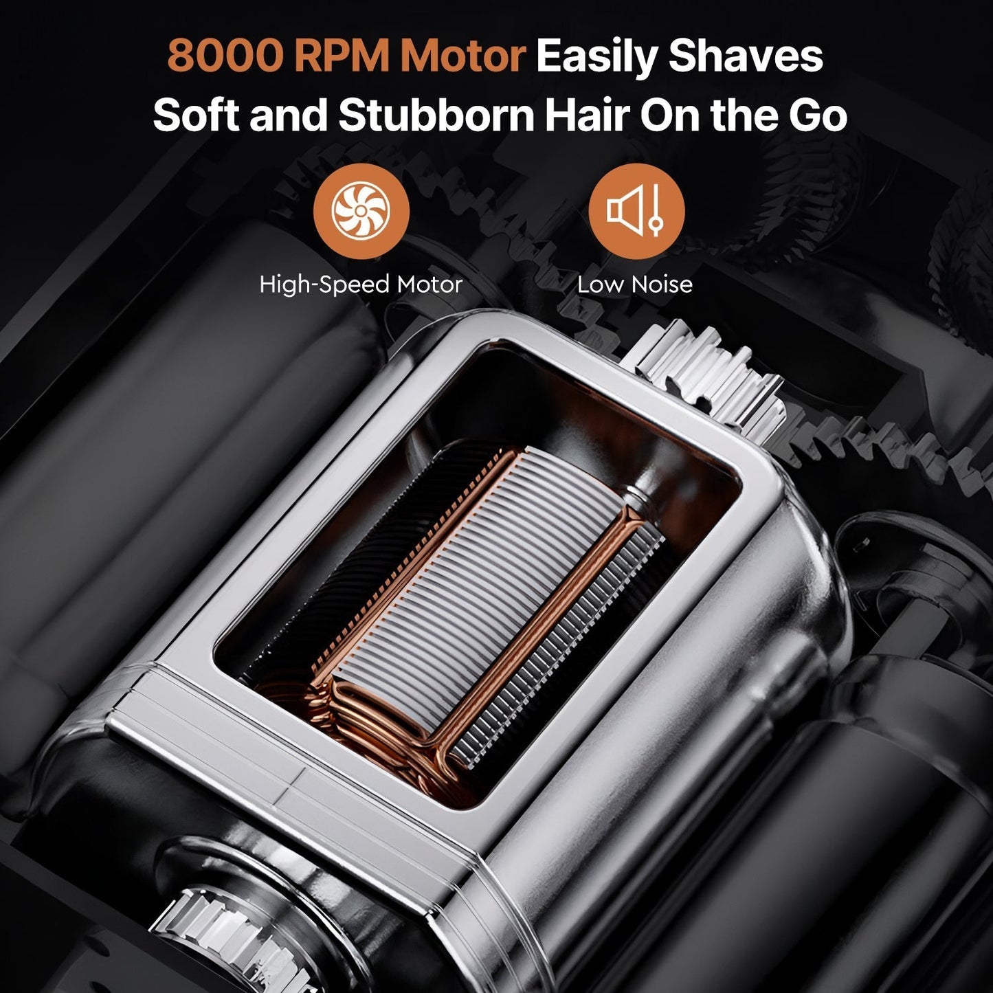 Compact Electric Razor for Travel