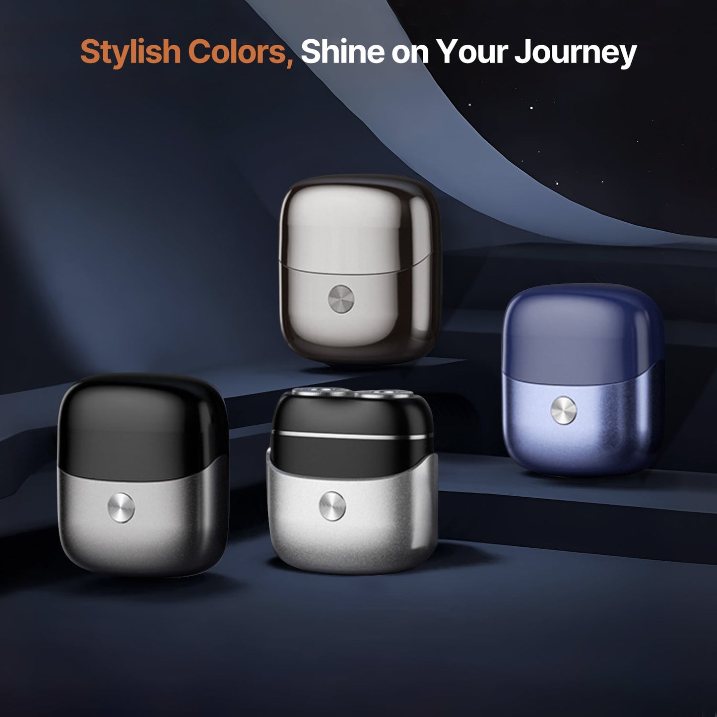 Compact Electric Razor for Travel