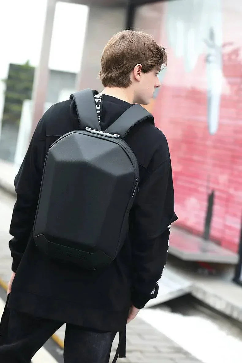Durable Travel Backpack for Outdoor Use - Unisex Music Box Design