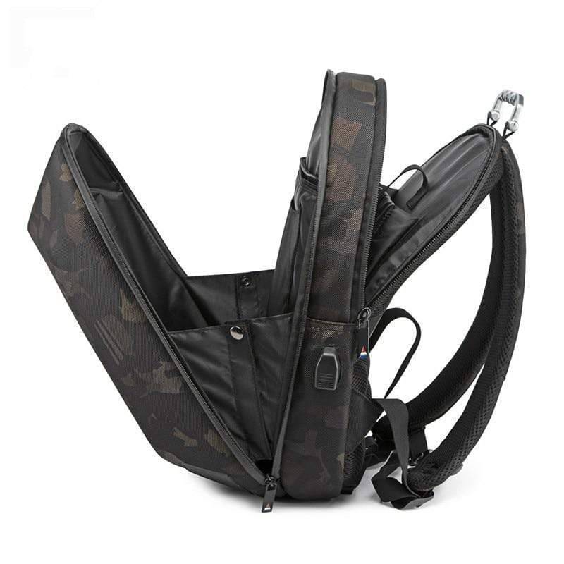 Durable Travel Backpack for Outdoor Use - Unisex Music Box Design