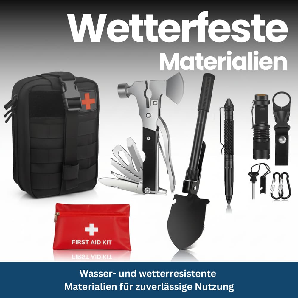 Complete Survival Gear Set for Outdoor Adventures