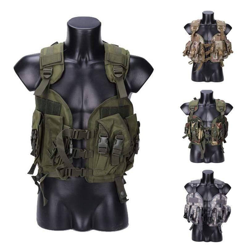 Hunting Tactical Vest Featuring Various Storage Pockets