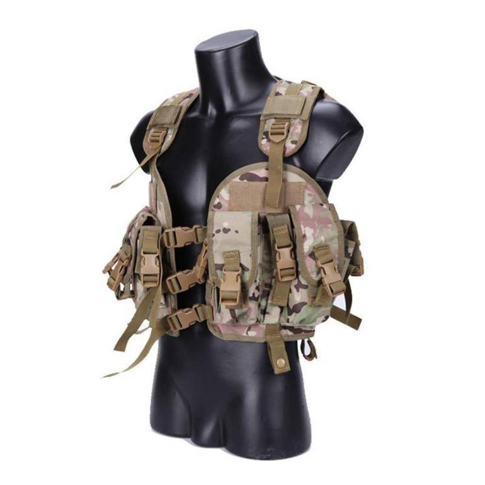 Hunting Tactical Vest Featuring Various Storage Pockets