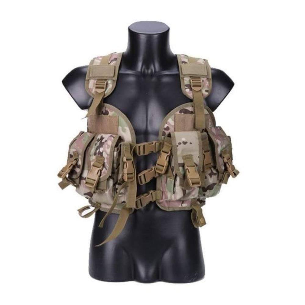 Hunting Tactical Vest Featuring Various Storage Pockets