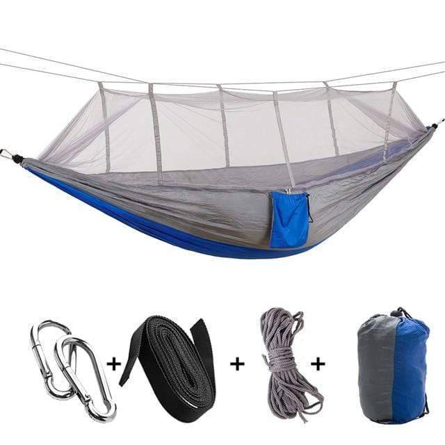 Camping Hammock with Mosquito Net for Outdoor Use – Portable Design