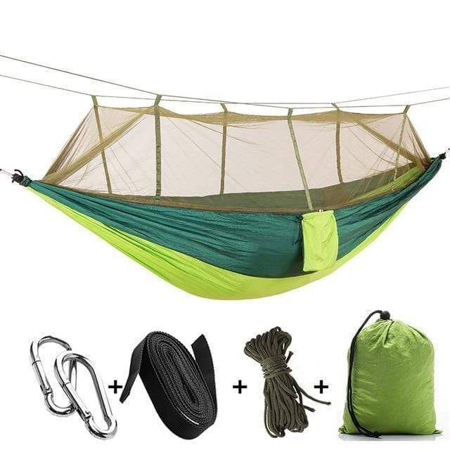 Camping Hammock with Mosquito Net for Outdoor Use – Portable Design