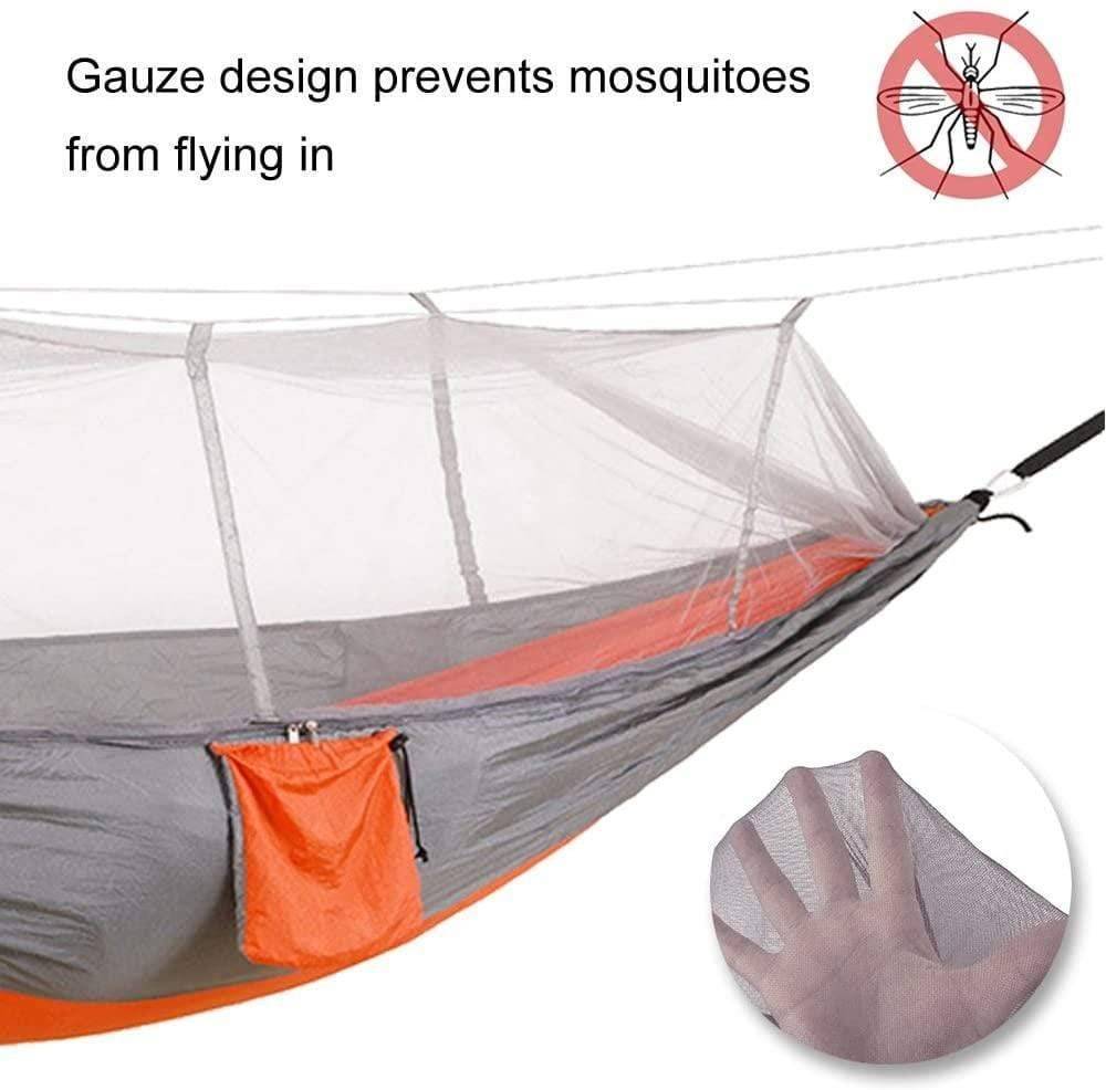Camping Hammock with Mosquito Net for Outdoor Use – Portable Design