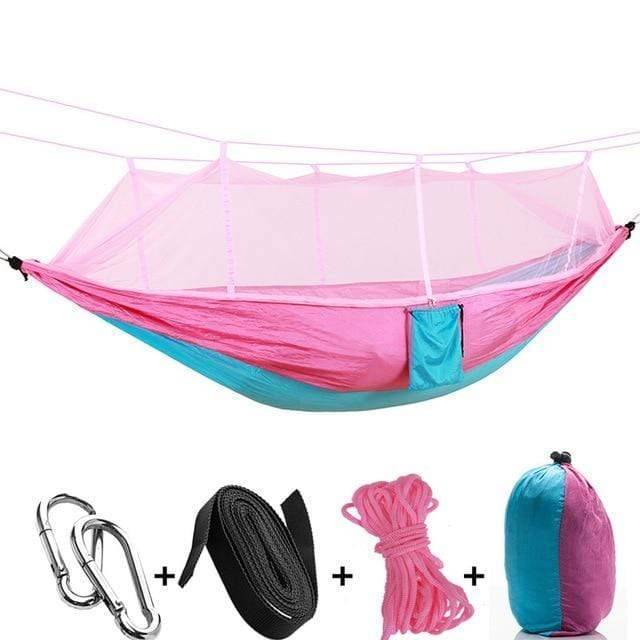 Camping Hammock with Mosquito Net for Outdoor Use – Portable Design