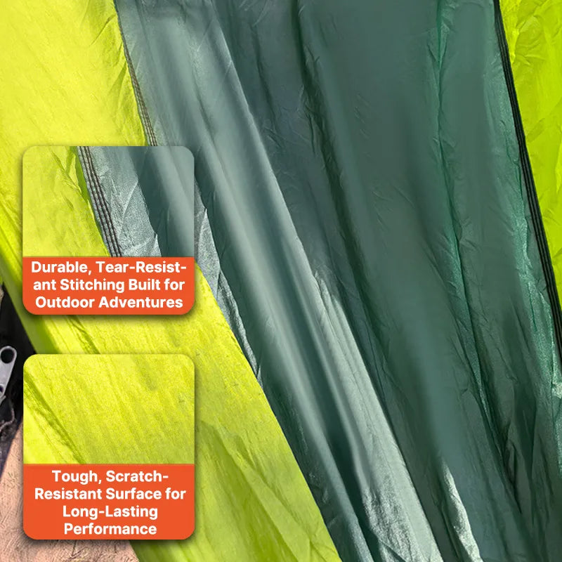 Hammock for Camping with Integrated Mosquito Netting – Portable Design