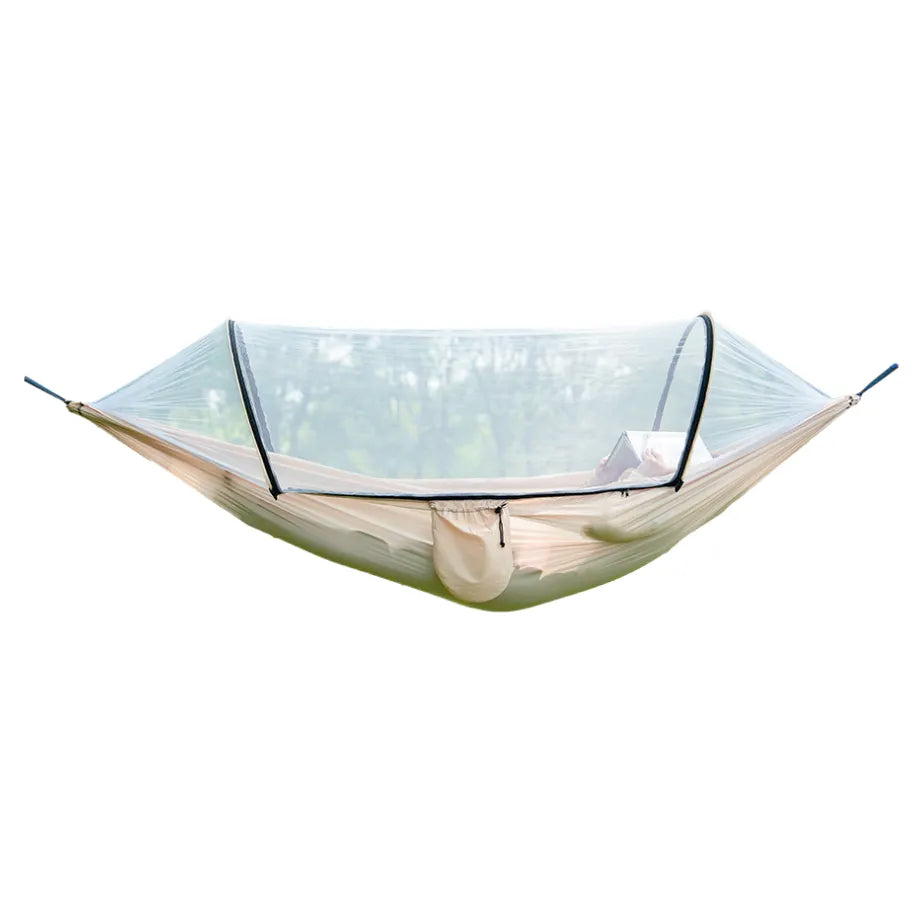Hammock for Camping with Integrated Mosquito Netting – Portable Design