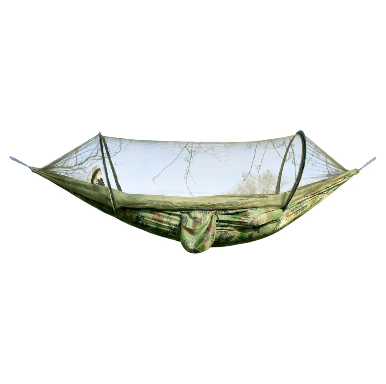 Hammock for Camping with Integrated Mosquito Netting – Portable Design