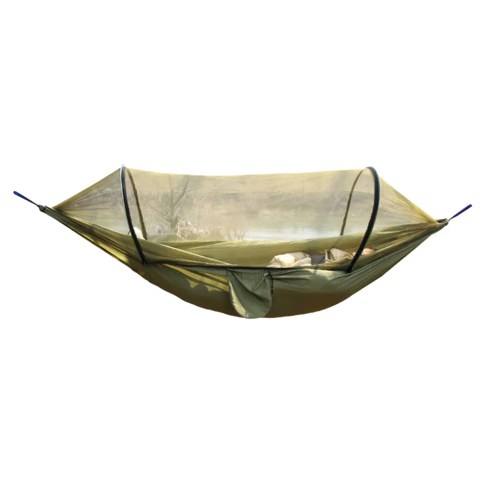 Hammock for Camping with Integrated Mosquito Netting – Portable Design