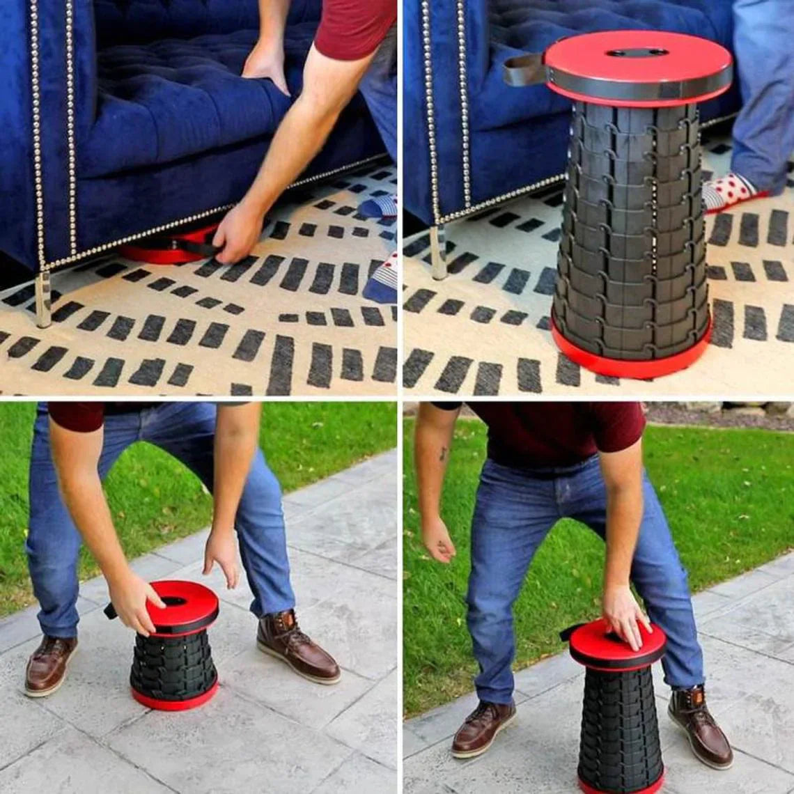 Compact Folding Seat for Outdoor Use