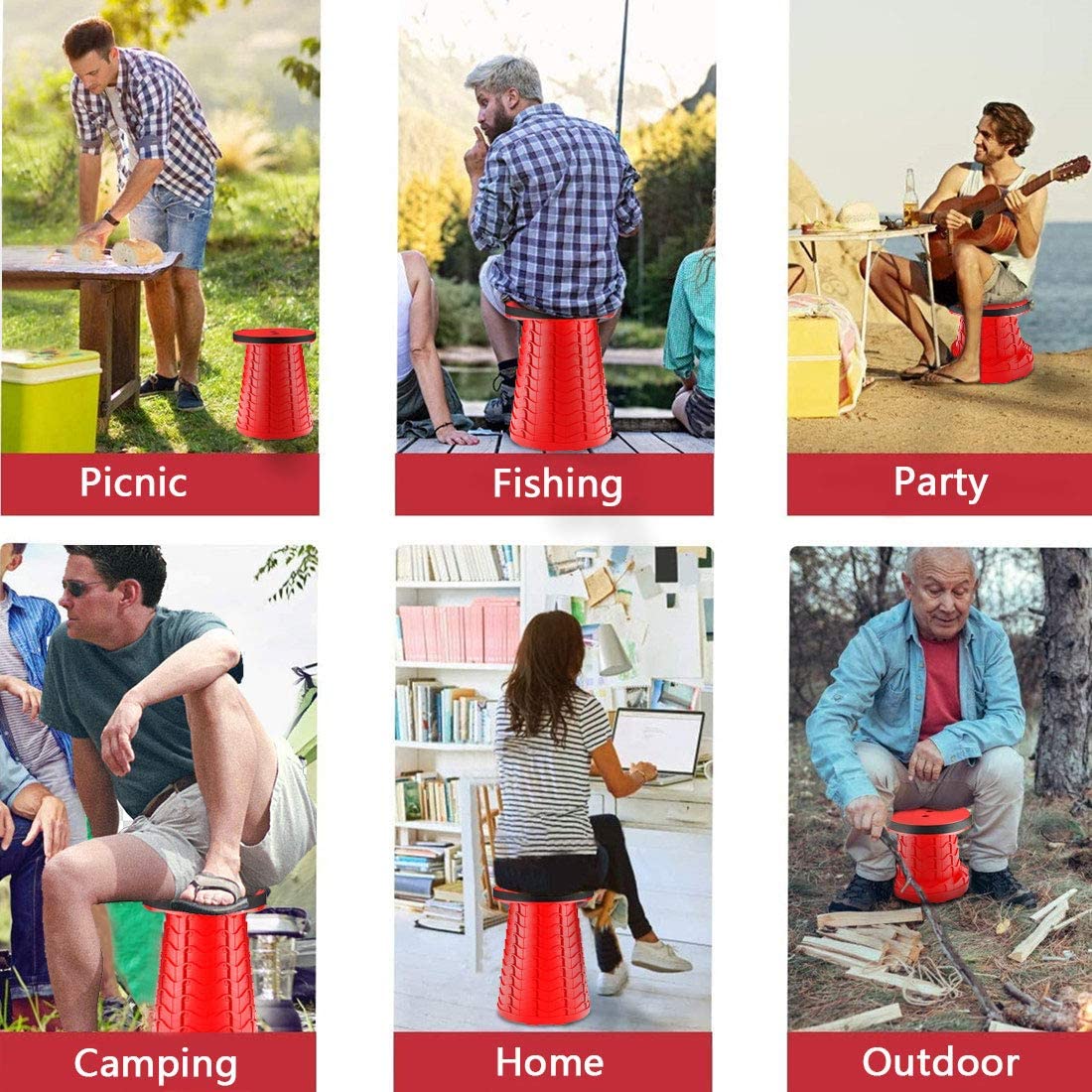 Compact Folding Seat for Outdoor Use