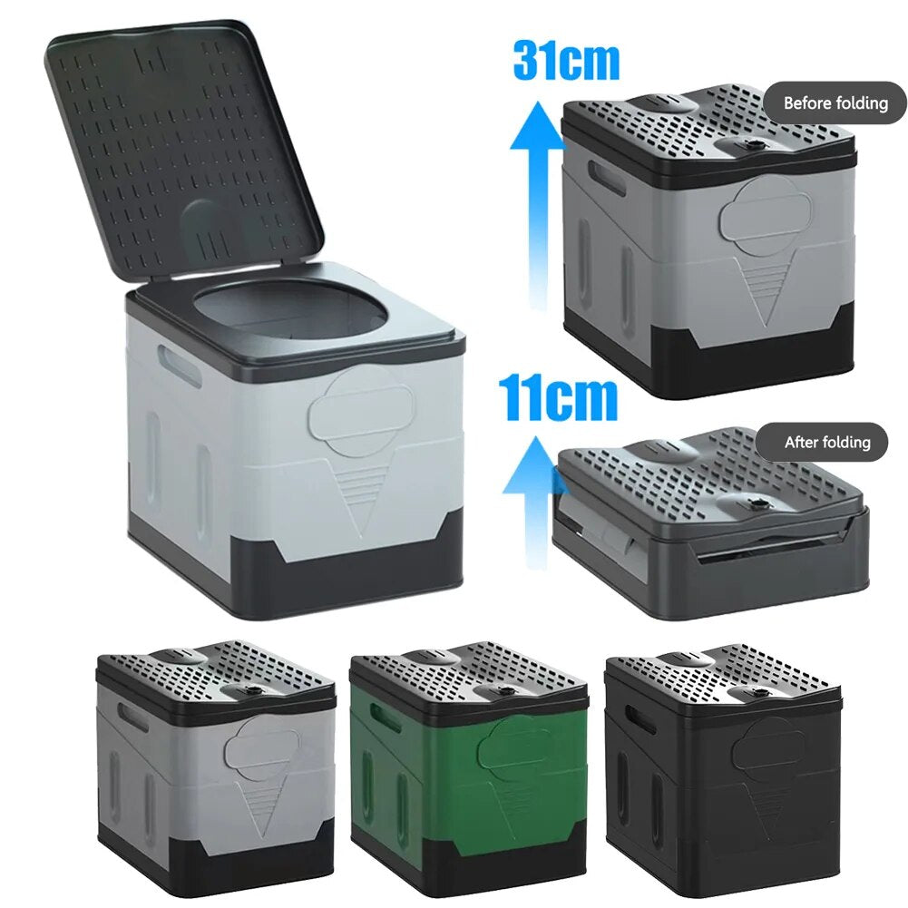 Collapsible Travel Toilet for Camping