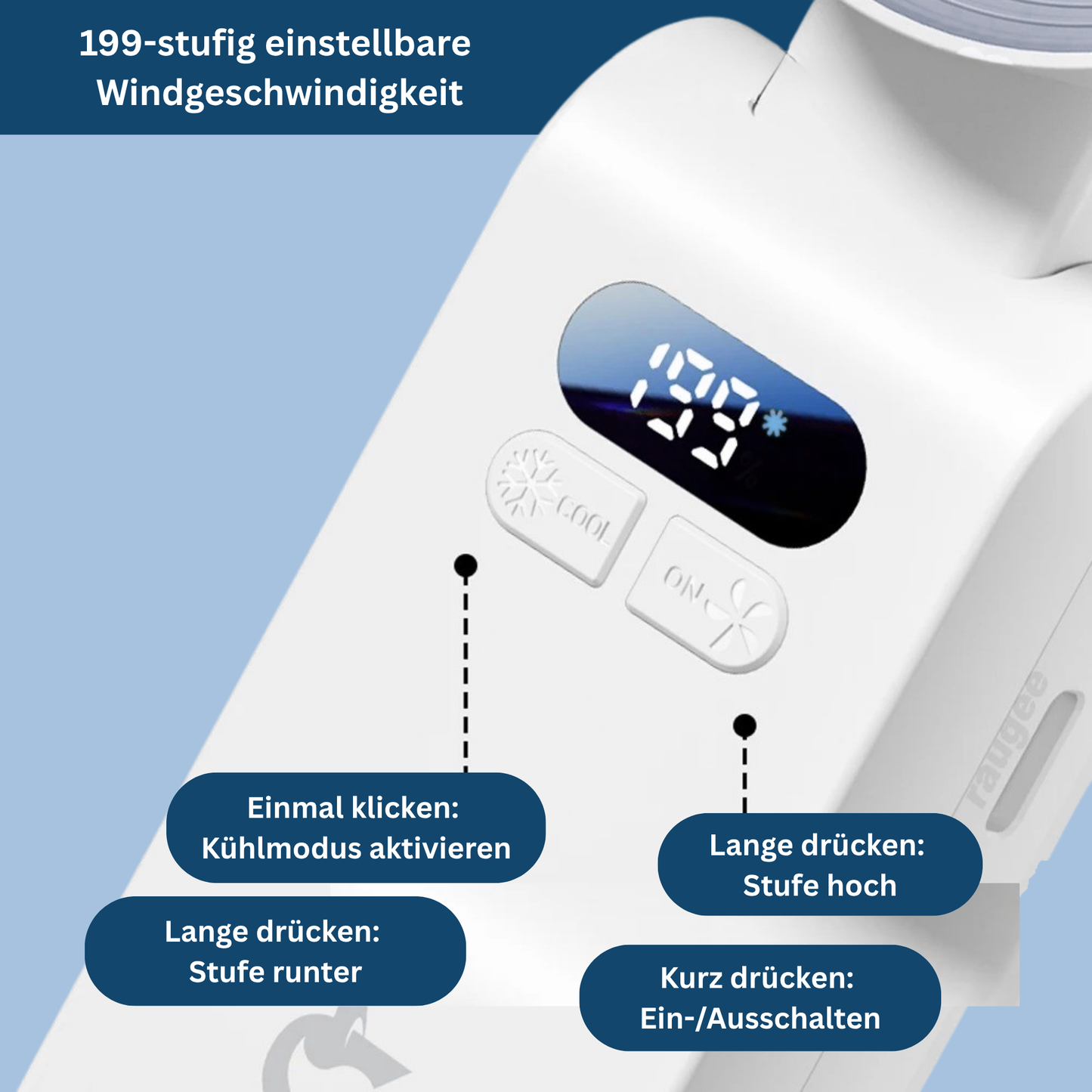 Compact Rechargeable Hand Fan