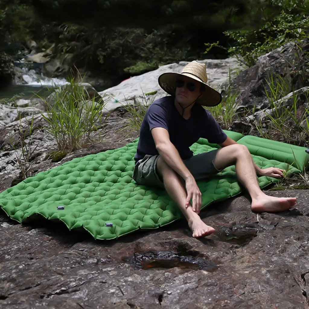 Inflatable Air Bed for Camping and Outdoor Use