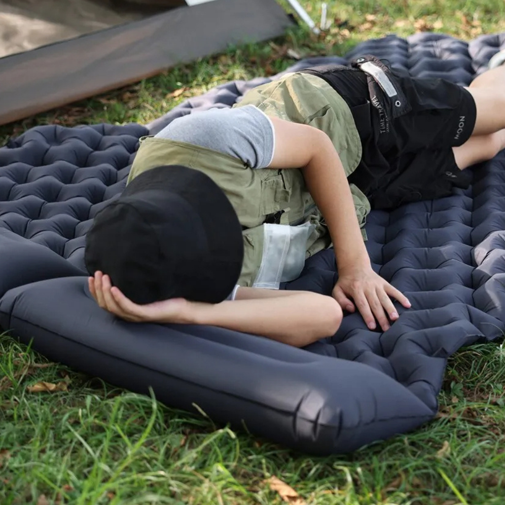 Inflatable Air Bed for Camping and Outdoor Use