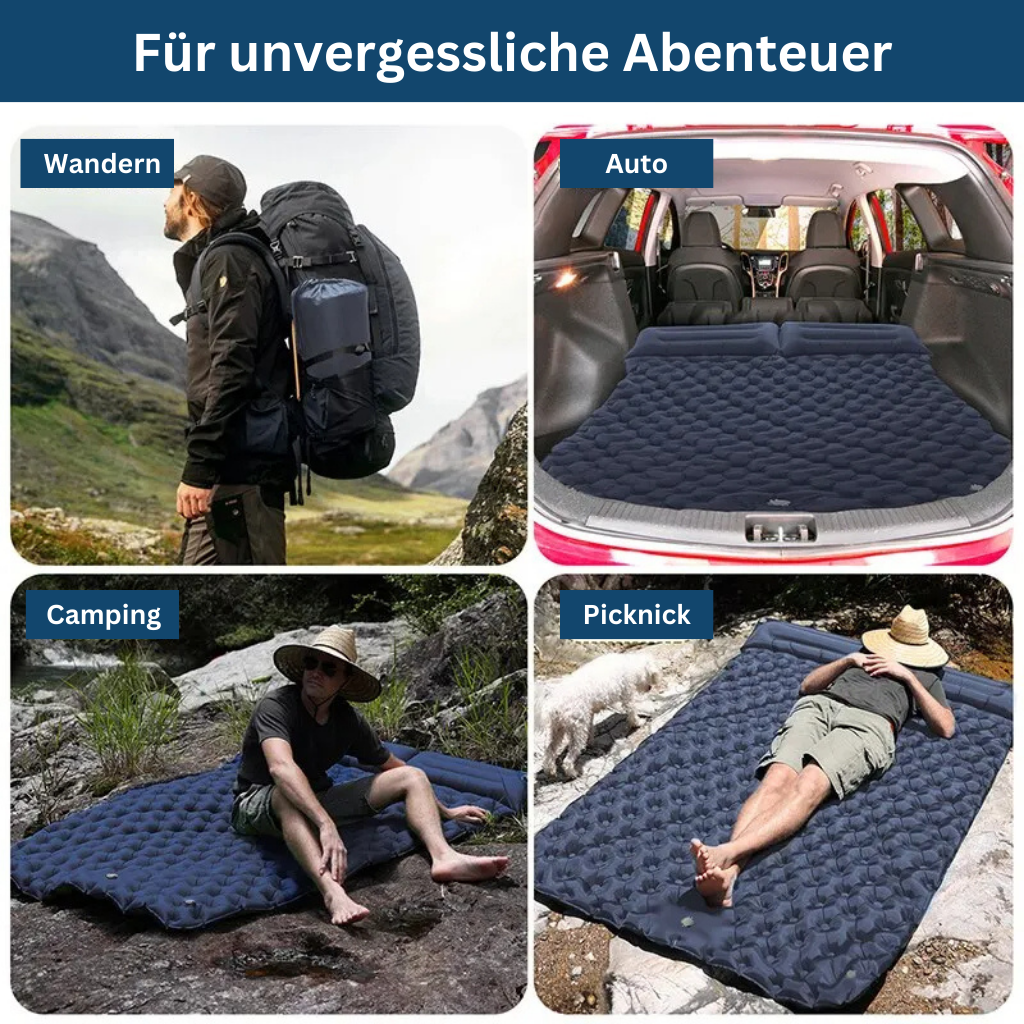 Inflatable Air Bed for Camping and Outdoor Use