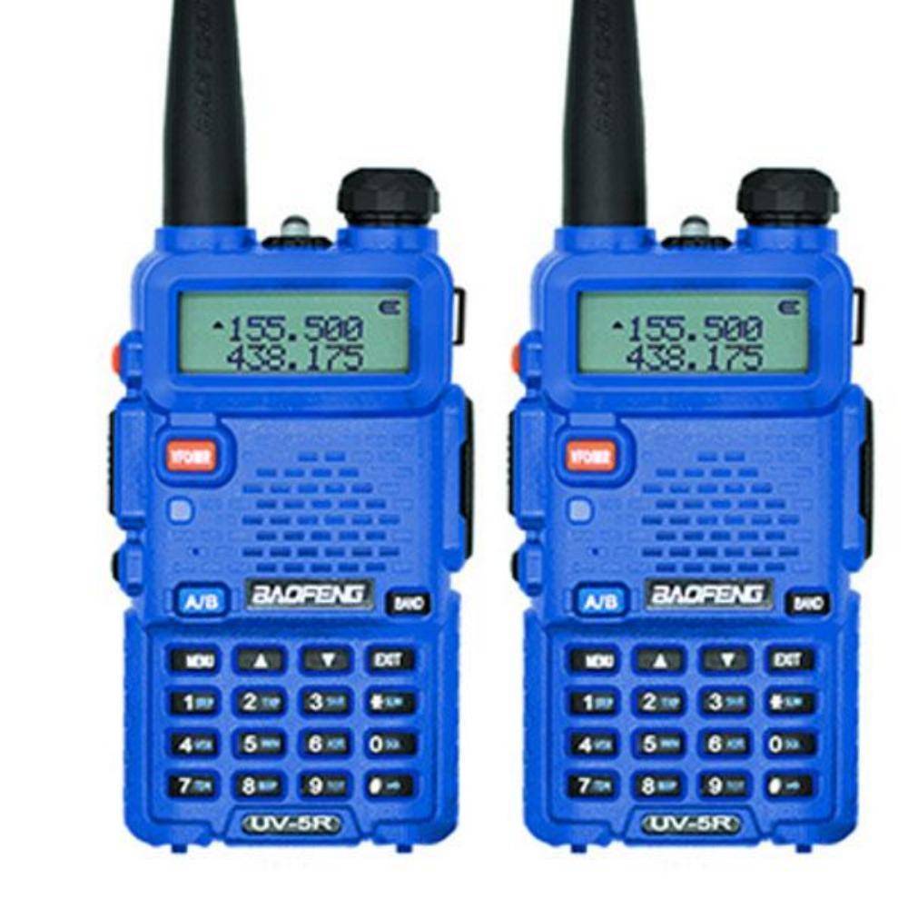 Compact Dual-Channel Walkie Talkie Kit