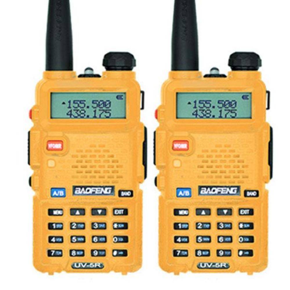 Compact Dual-Channel Walkie Talkie Kit