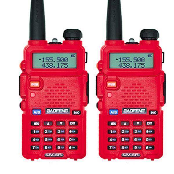 Compact Dual-Channel Walkie Talkie Kit