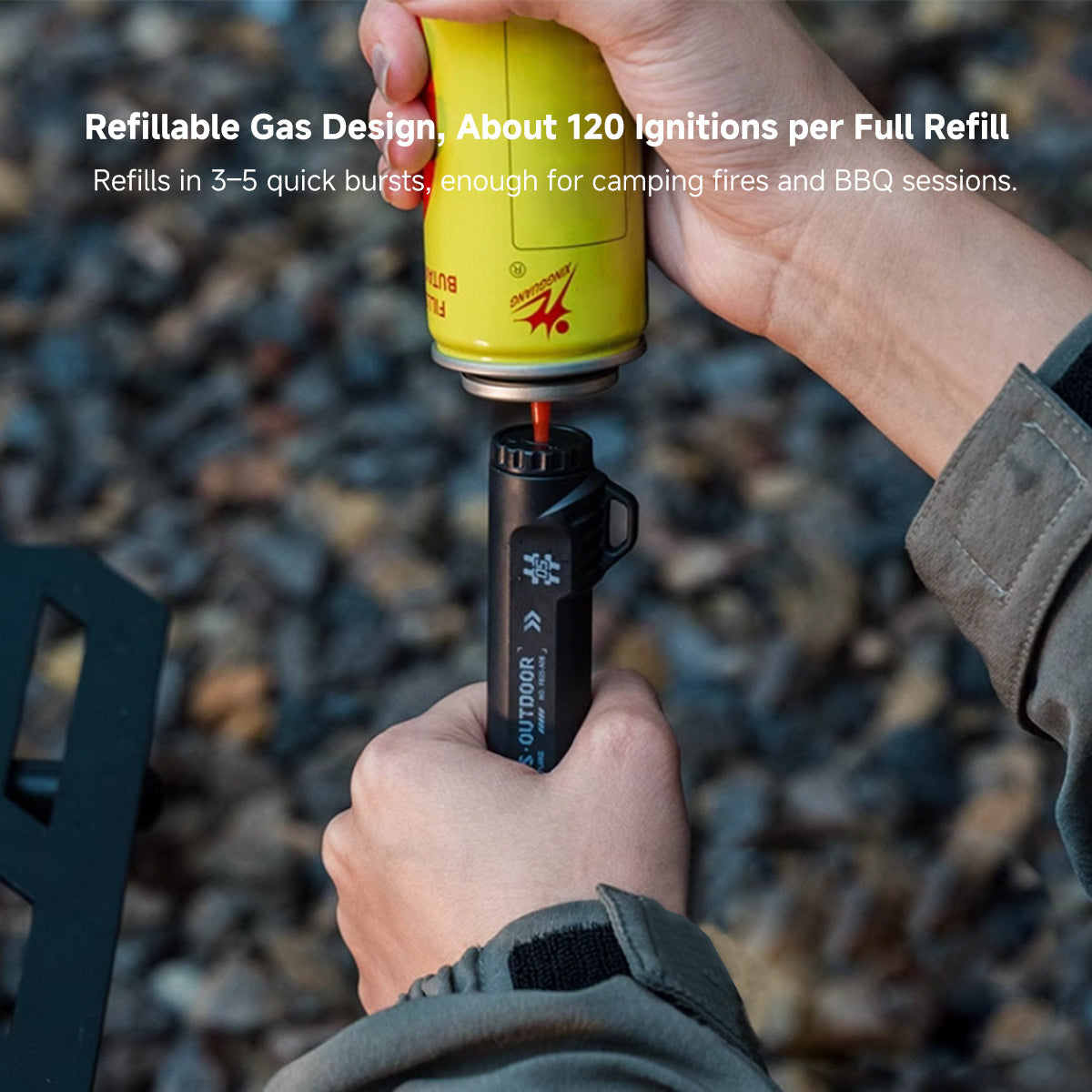Electric Lighter for Candles - Ideal for Outdoor and Kitchen Use