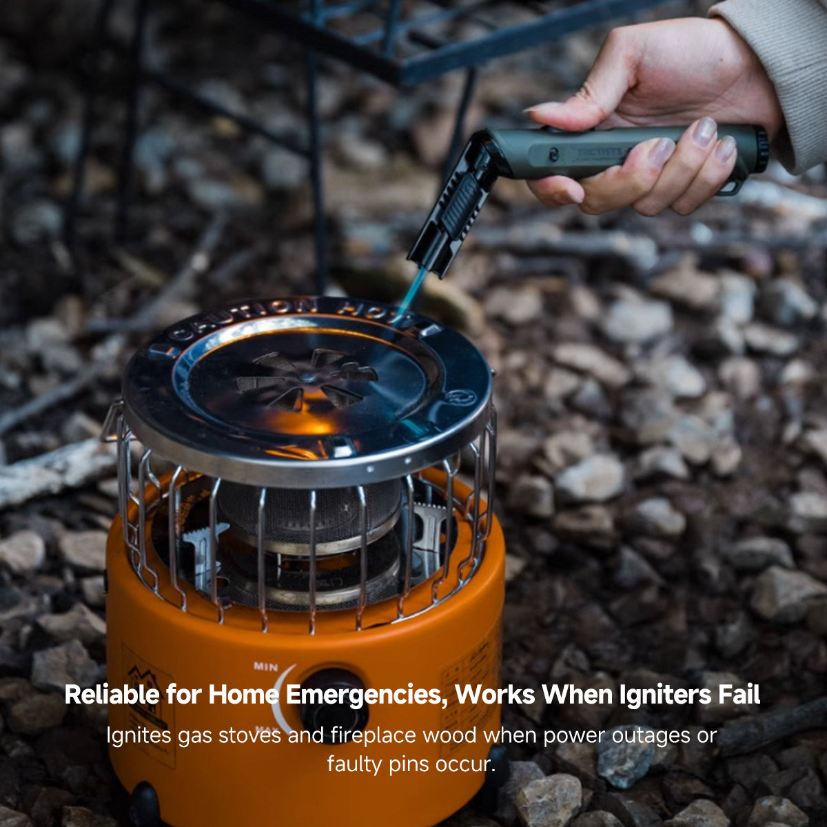 Electric Lighter for Candles - Ideal for Outdoor and Kitchen Use