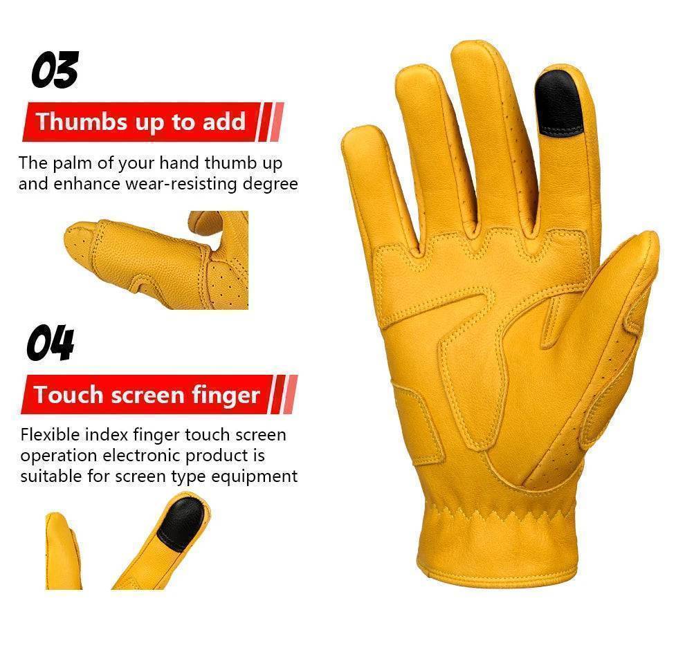 Comfortable Retro Cycling Gloves for Improved Grip