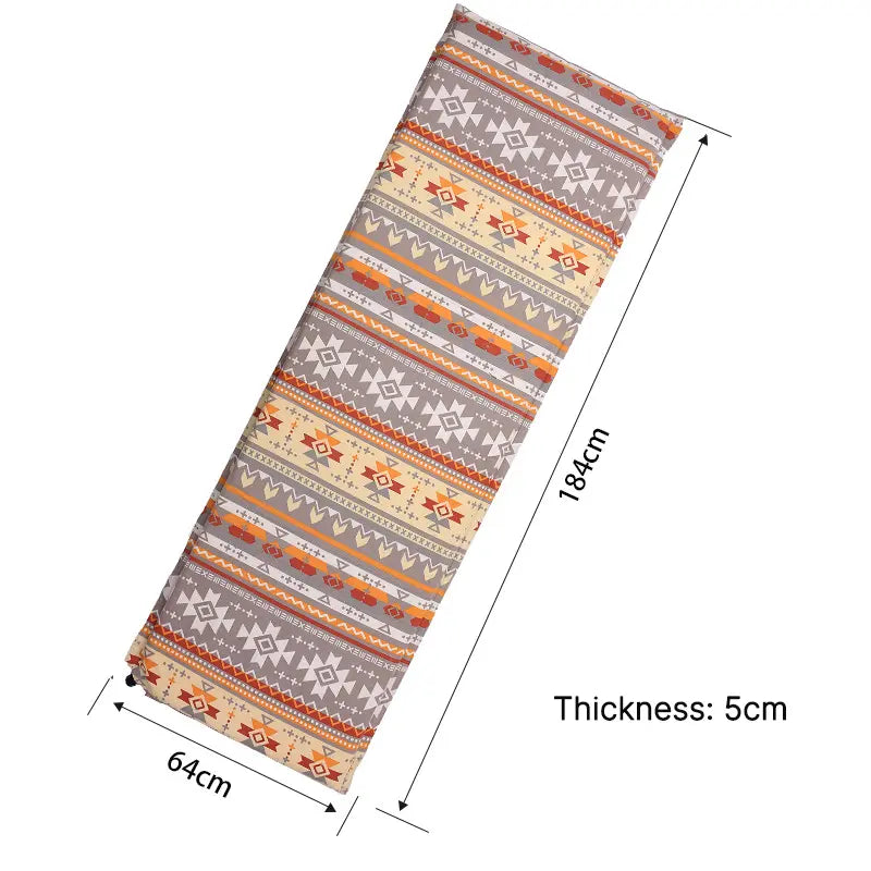 Camping Sleeping Pad with Self-Inflation Feature