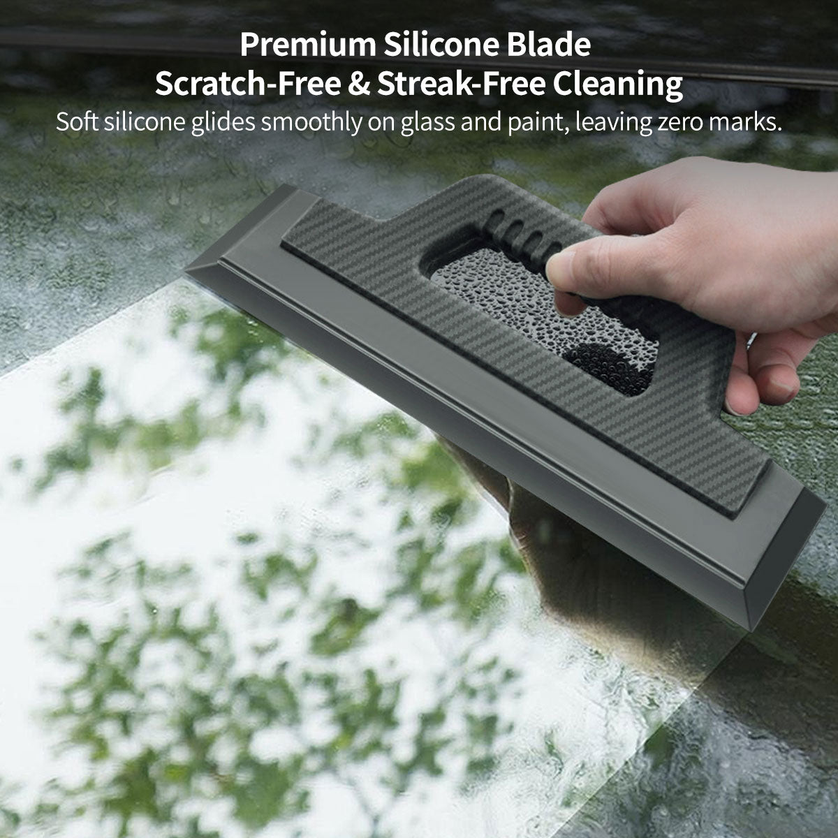 Car Window Wiper Squeegee Made of Silicone